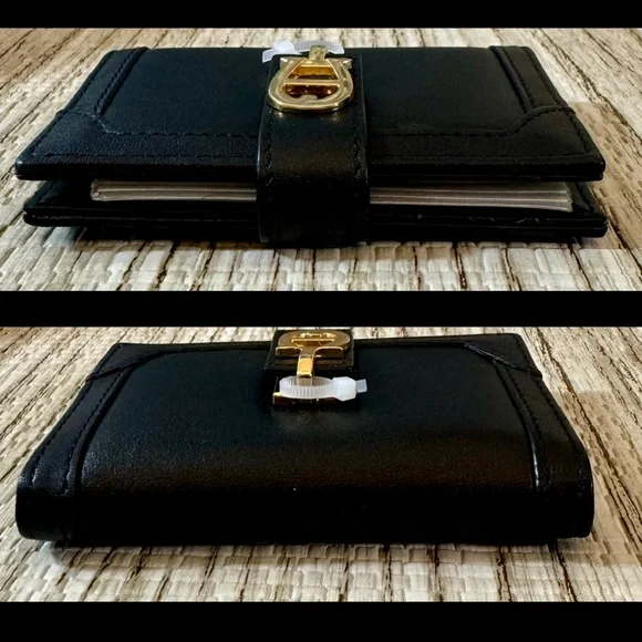 Vintage Etienne Aigner black leather photo book/Wallet - Picture 4 of 9